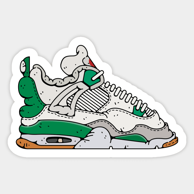Cartoon jordan 4 sales